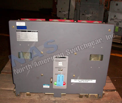 Cutler Hammer 50VCP250 circuit breaker pictured.