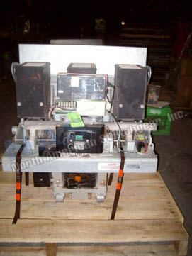 Westinghouse DB-100 circuit breaker pictured.