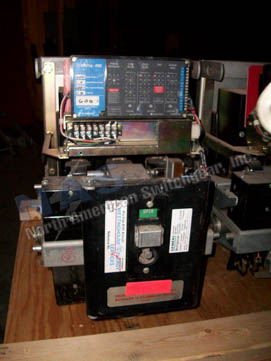 Westinghouse DBL-25 circuit breaker pictured.