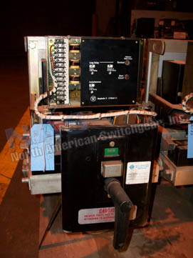 Westinghouse DBL-25 circuit breaker pictured.